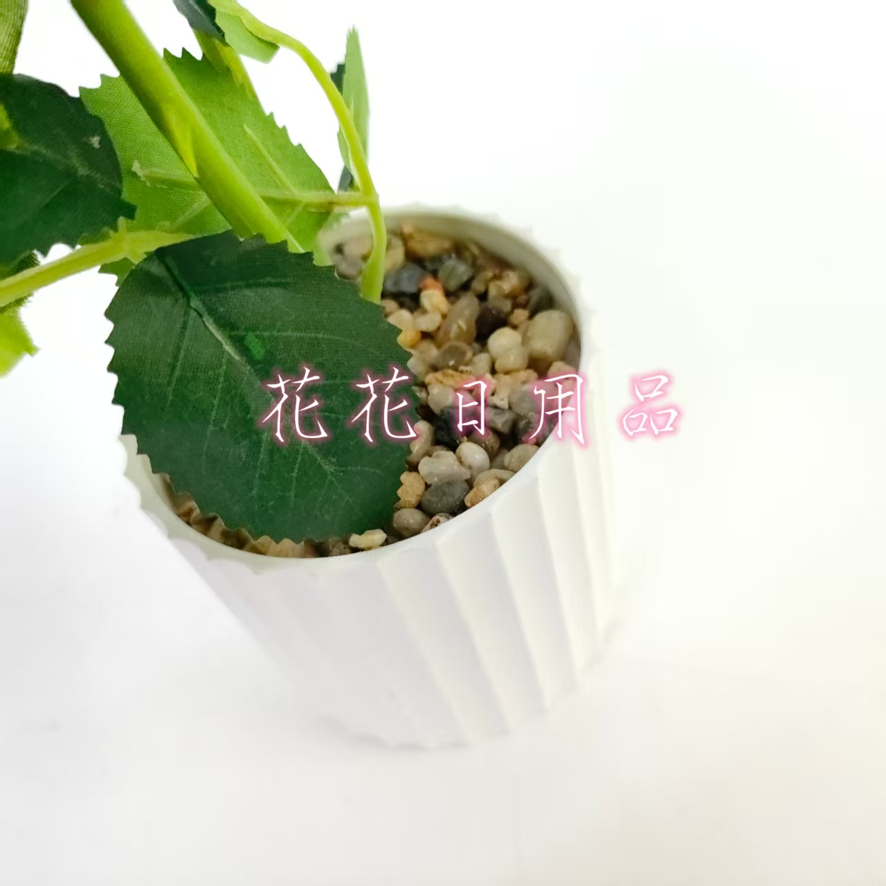Artificial flowers, fake flowers, bonsai, plastic POTS, velvet cloth, rose decorations Item Picture