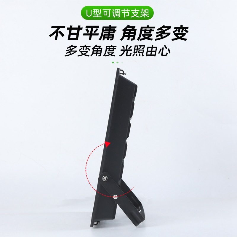 Cross-border led floodlights, high-power 50W and 100W courtyard spotlights, outdoor advertising lights, waterproof floodlights Application Scenario