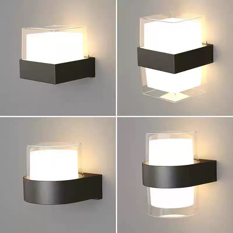 Outdoor wall lamps, waterproof, hotel garden wall lamps, courtyard led, villa, simple and modern, balcony wall lamps Application Scenario