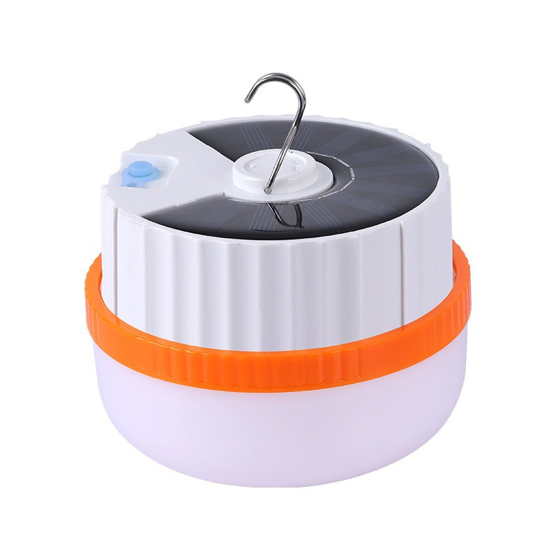 Cross-border best-selling led emergency retractable lamp, solar-powered outdoor portable camping, night market stall, home usb Item Picture