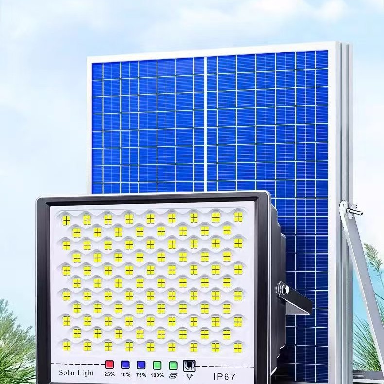 Solar lamps, outdoor garden lamps, automatic lighting at dark, waterproof sensor LED ultra-bright, high-power solar street lamps Specification drawing