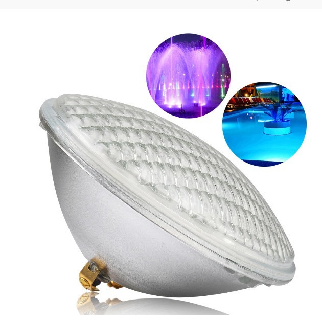 Embedded pre-buried bucket light source PAR56 swimming pool bulb 72W underwater light RGB+ warm white 12V IP68 details Picture