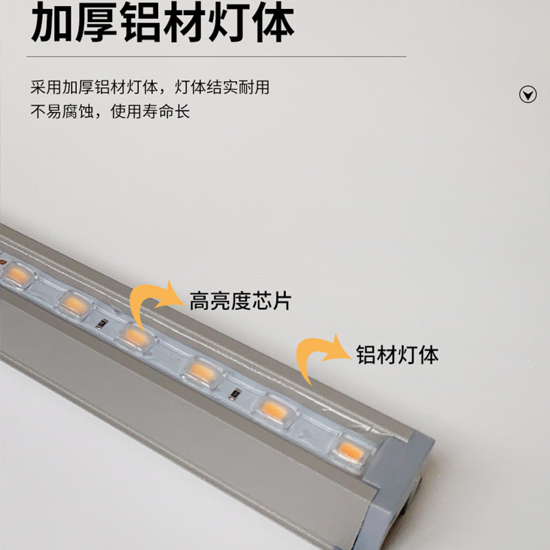 LED wall-washing lights, guardrail tubes, exposed storefront lighting, outdoor wall lighting, building lighting, waterproof line lights details Picture