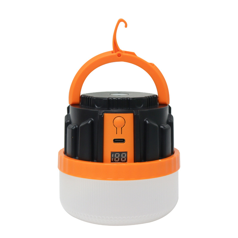 New portable long-lasting camping lamp, outdoor lamp, emergency lamp, rechargeable LED camping lamp, telescopic bulb Item Picture