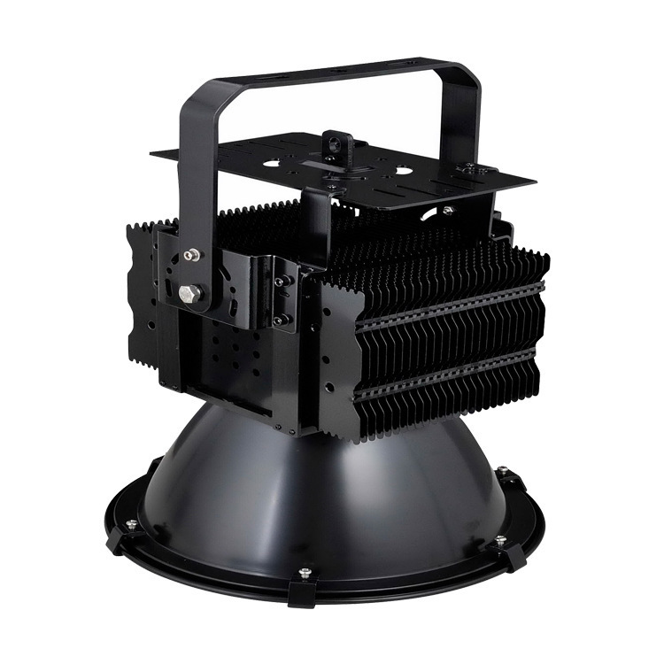 Copper tube construction site lighting searchlights, outdoor waterproof tower crane lights, 300W-2000W sports field high-altitude drop spotlights details Picture