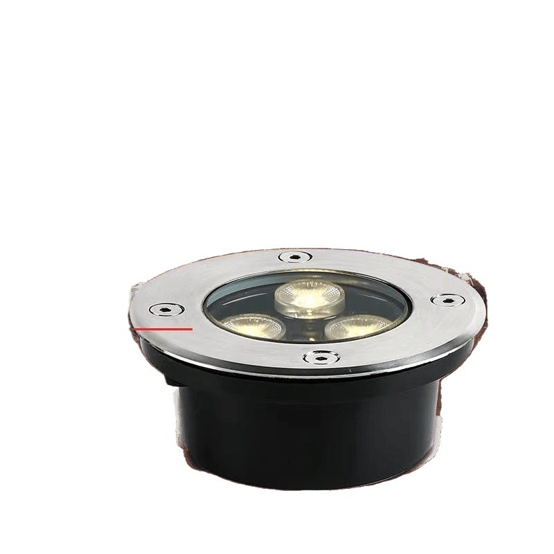 Ground lights, led outdoor waterproof ground spotlights, square lawn lights, corner ground outdoor downlights Item Picture