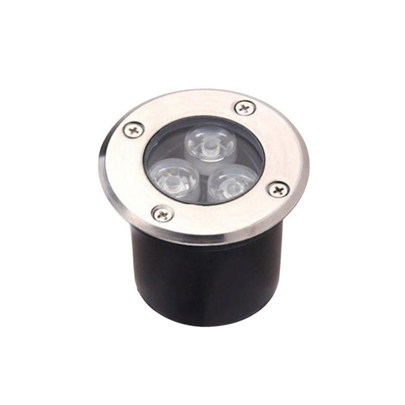 Wholesale of 9w round type stainless steel anti-glare 24v round type ground lamps for walkways and villas from the manufacturer Item Picture