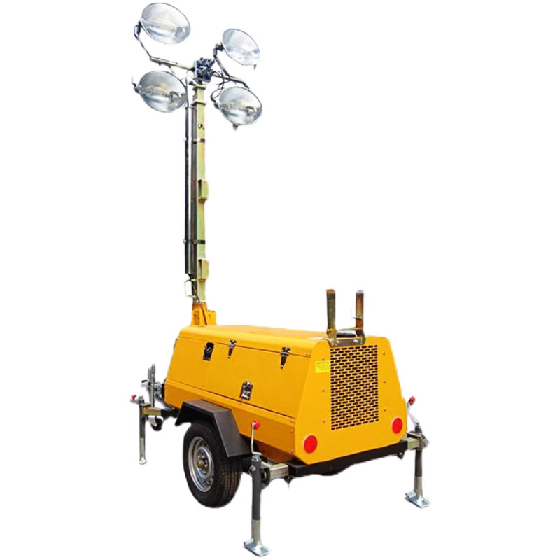 Mobile lighting lamp, automatic lifting, multi-directional lighting for construction sites, lighthouse, flood control, emergency power generation, lighting lamp vehicle Item Picture