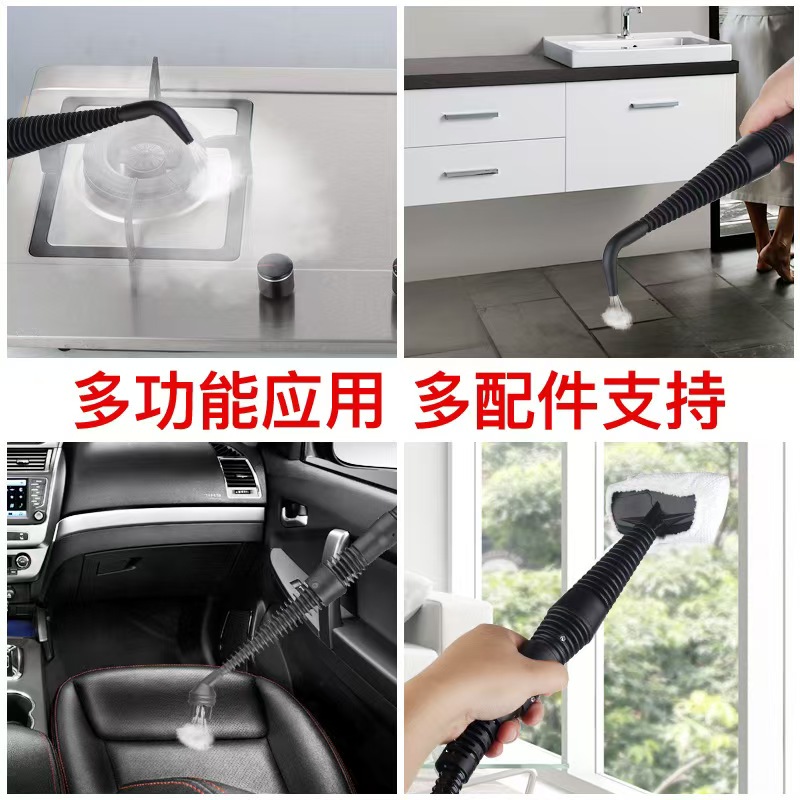 俄罗斯高温蒸汽清洁机厨房清洗机油烟机去污机器家用高压蒸汽消毒产品图