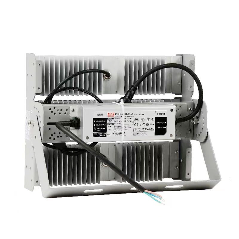 The manufacturer's modular tunnel light is a high-power 300W tunnel light for outdoor lighting with adjustable angles and modular floodlights Application Scenario