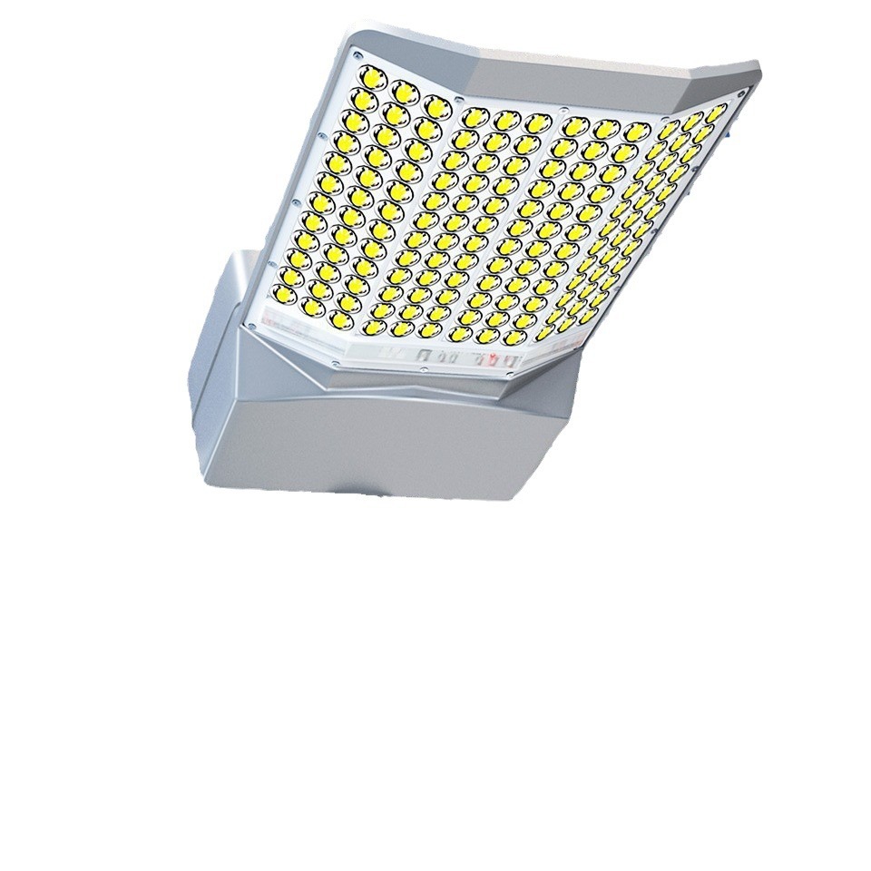 New solar outdoor street lamps, four-sided lighting garden lamps, household led ultra-bright high-power road lamps Item Picture