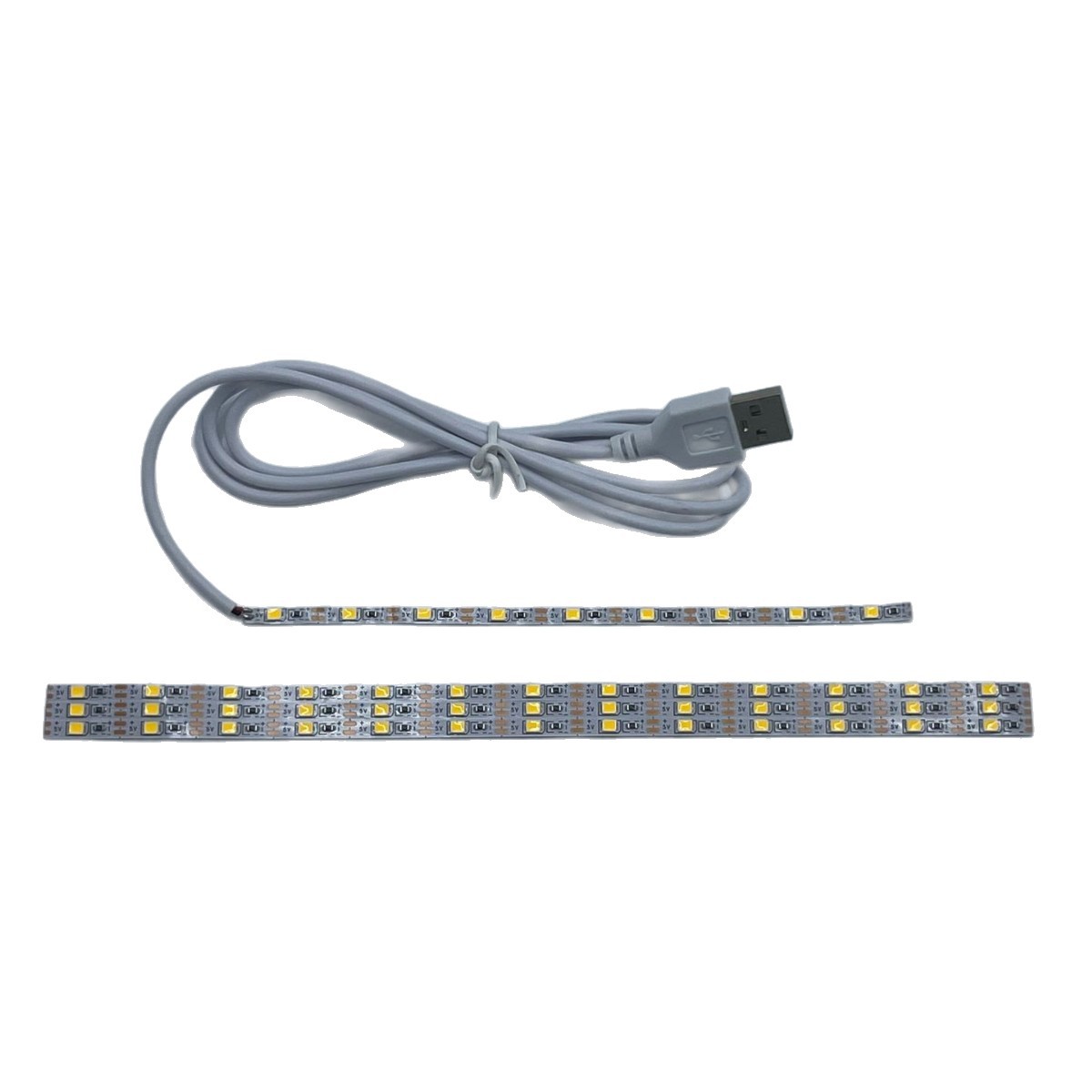 5vUSB light strip, 4mm width, 9-light, 11-light, 18-light strip Item Picture