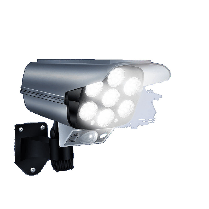 Free shipping in Xinjiang for Dayangneng courtyard lamps, human-sensing outdoor yard lamps, home simulation surveillance cameras, and charging Item Picture