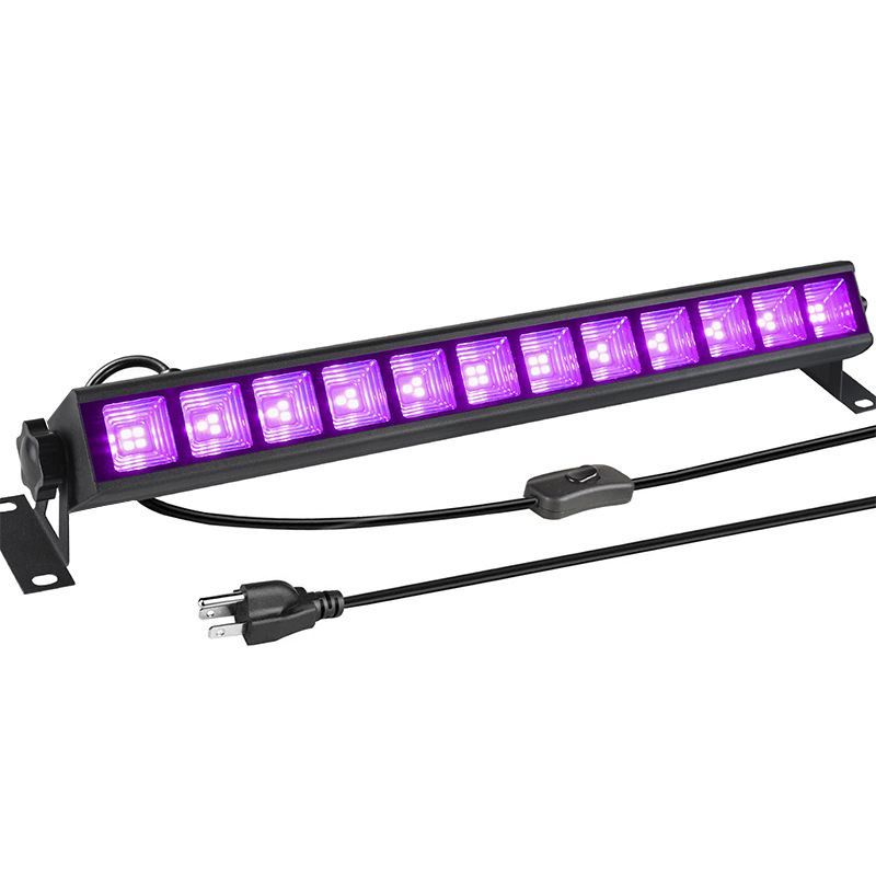 Amazon cross-border UV wall washer light, violet long strip light, Halloween haunted house fluorescent light, LED 36W 40LEDs Item Picture
