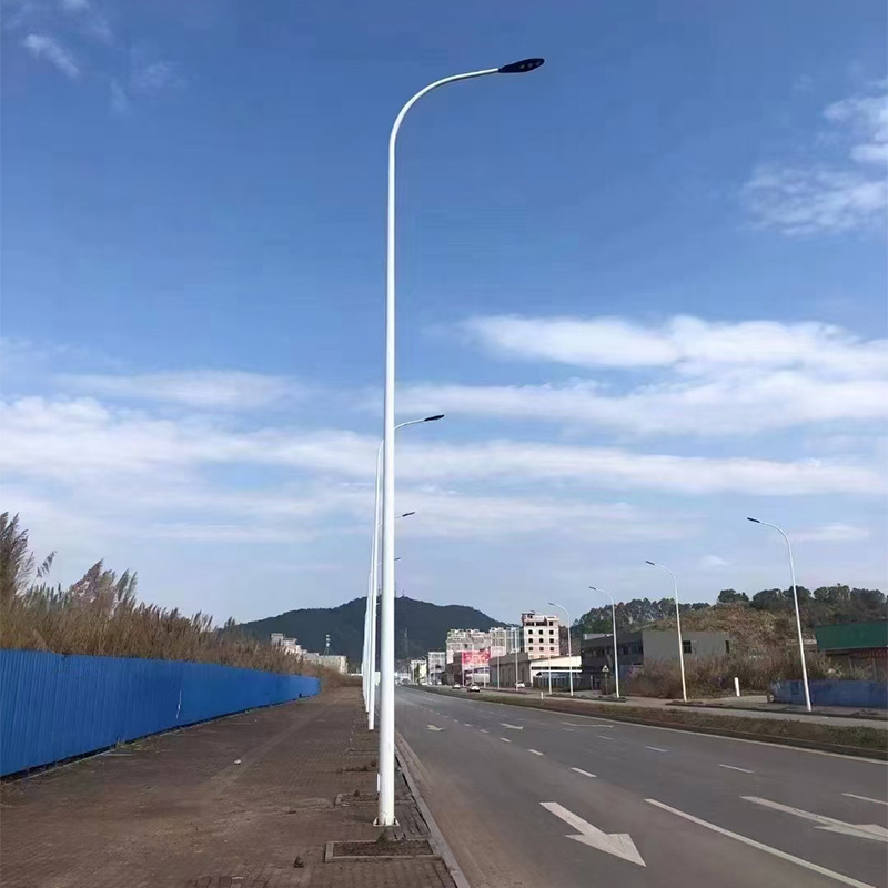 Outdoor road lighting led street lamps, Golden Bean model A-arm, community new rural roadside street lamps details Picture