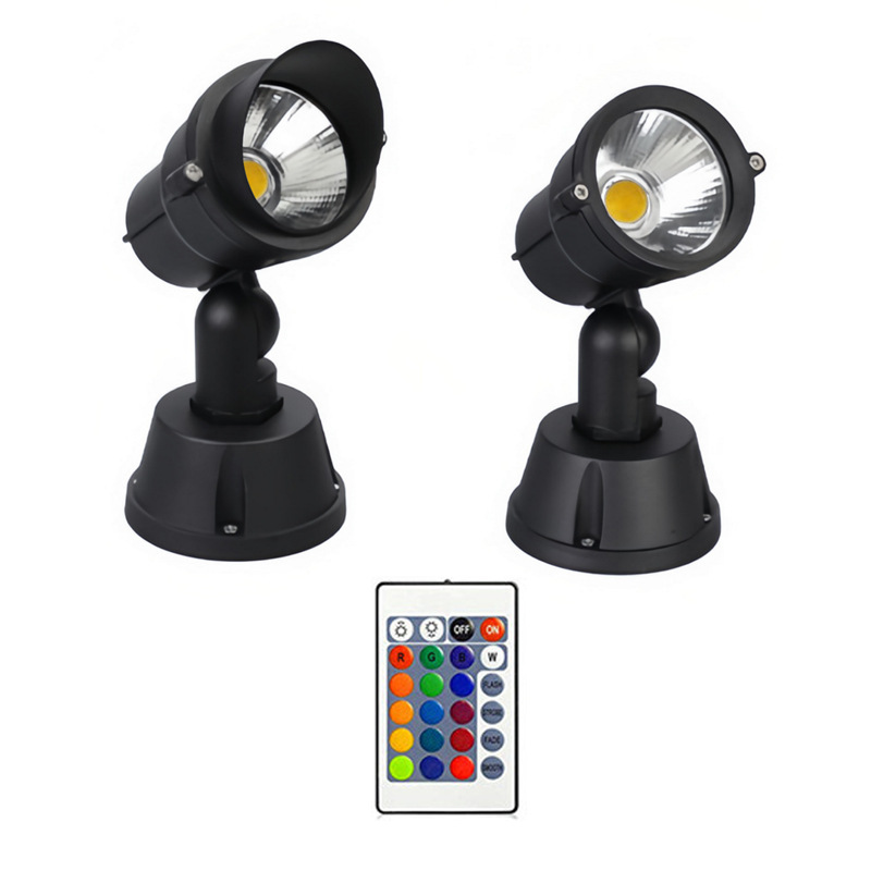Outdoor tree lighting lights, waterproof tree projection lights, green plant ground insertion lights, wall floodlights, lawn and courtyard landscape ground insertion spotlights Item Picture