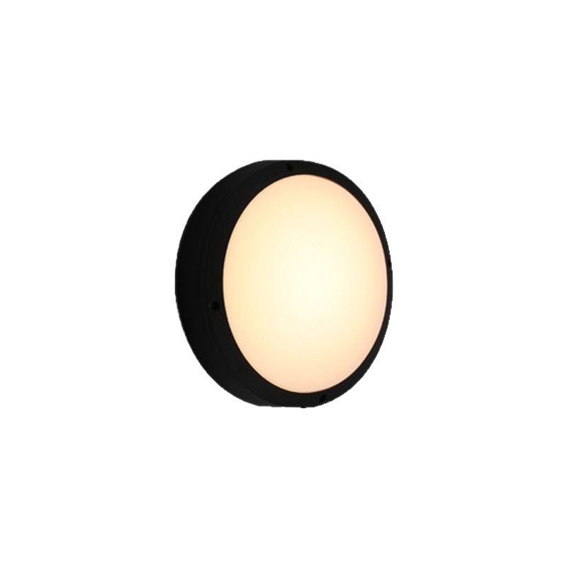 Cross-border outdoor led wall lamps, garden lamps, wall-mounted modern and simple hotel and villa exterior wall round aluminum wall lamps Item Picture