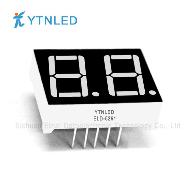 0.56-inch 2-digit red digital tube ELD-5621AS/ELD-5261BS Item Picture
