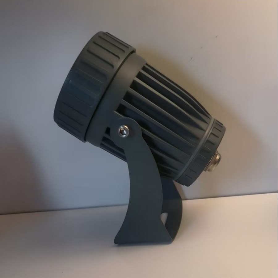COB outdoor spotlight, outdoor waterproof spotlight, LED floodlight, beam light, hotel engineering light column light accessories details Picture