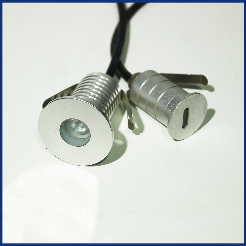 Stainless steel LED mini buried light, star light, low-voltage seven-color circular buried small spotlight, IP67 Application Scenario