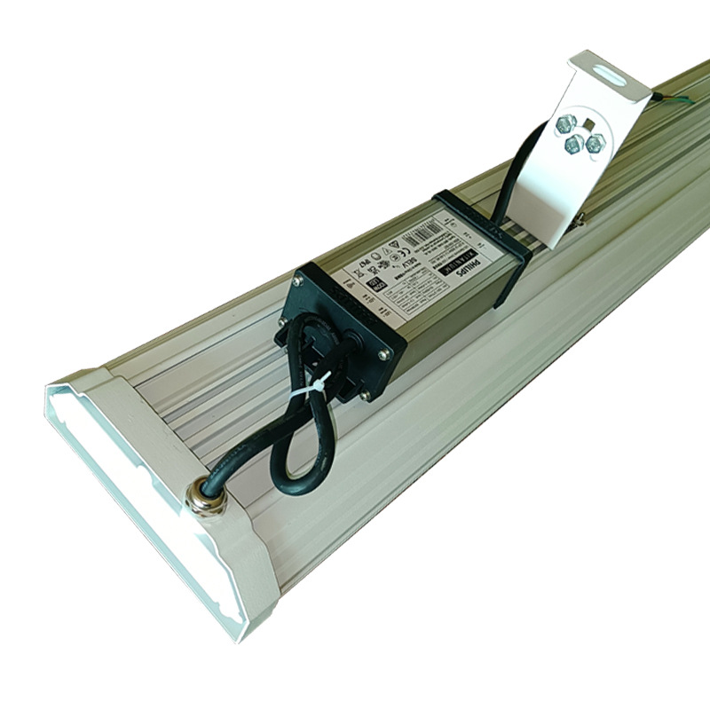 led long strip tunnel light, outdoor anti-glare strip floodlight, waterproof diffuse reflection culvert tunnel light details Picture