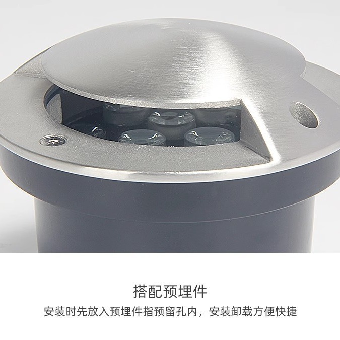 ✅led ground light, embedded ground light, outdoor waterproof, park garden, corridor, passageway, square, side luminous ground Application Scenario