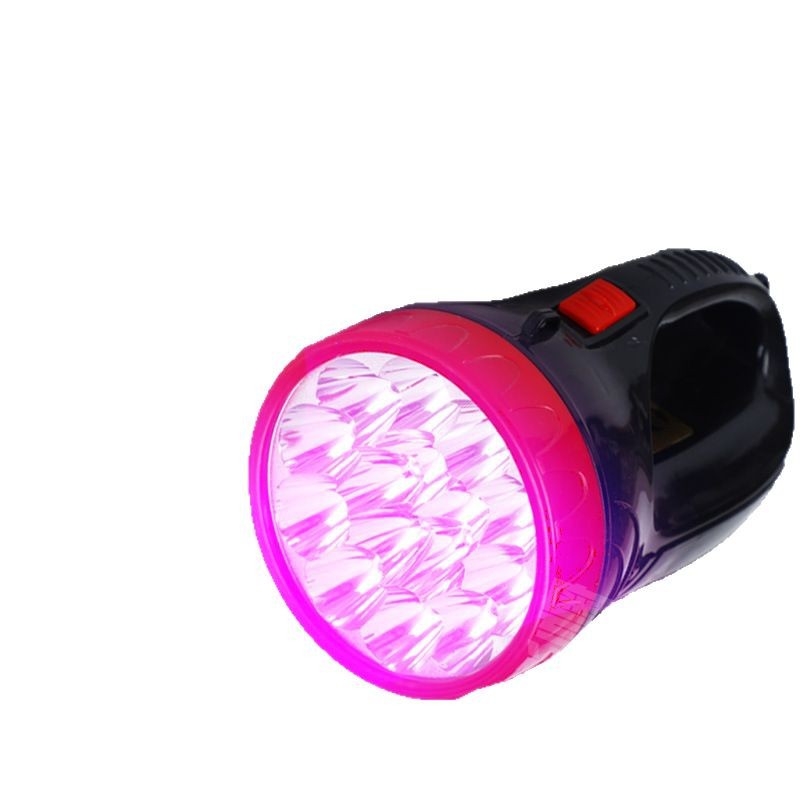 Lithium battery scorpion lamp, long-lasting purple light searchlight, rechargeable portable LED lighting, outdoor scorpion catching and grasshopper head lamp Item Picture