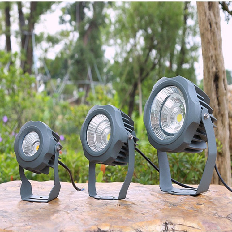 Garden ground insert lights, tree lights, landscape spotlights, led tree lights, outdoor waterproof floodlights, ground insert lights, lawn lights Specification drawing
