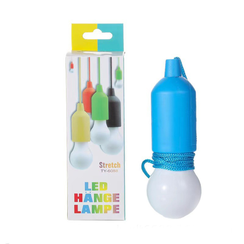Cross-border new LED pull cord light, outdoor camping light, creative camping light, portable multi-color pull cord light, emergency night light Application Scenario