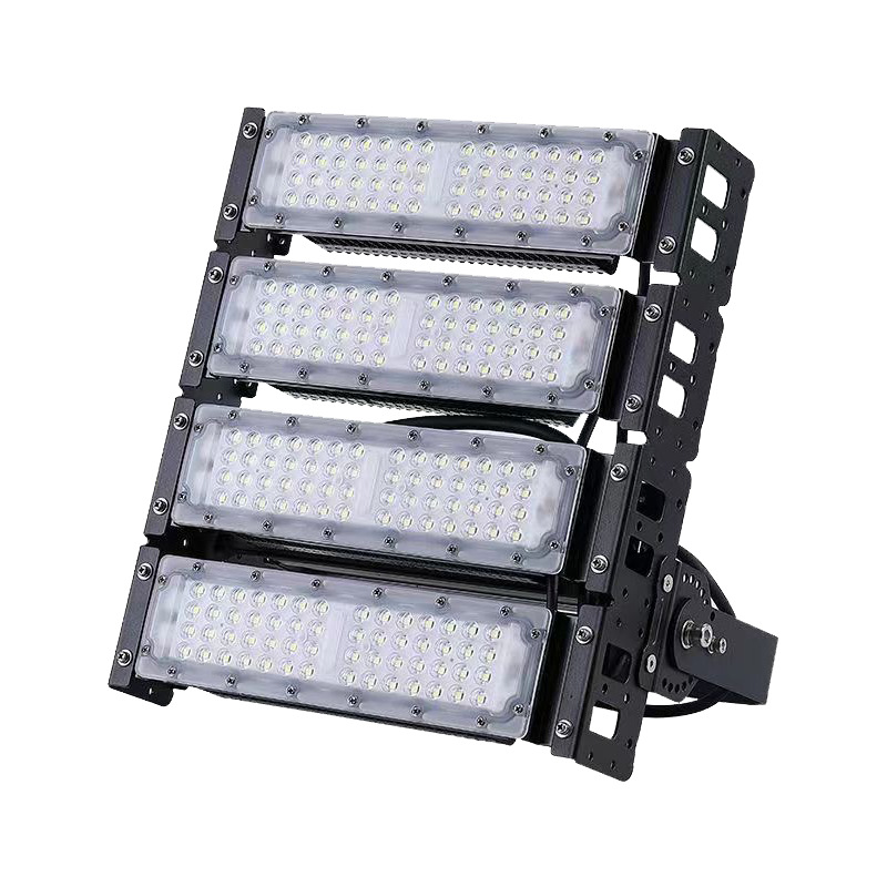 led module tunnel light, outdoor basketball, badminton, tennis and football field special waterproof floodlight projection high mast light Item Picture