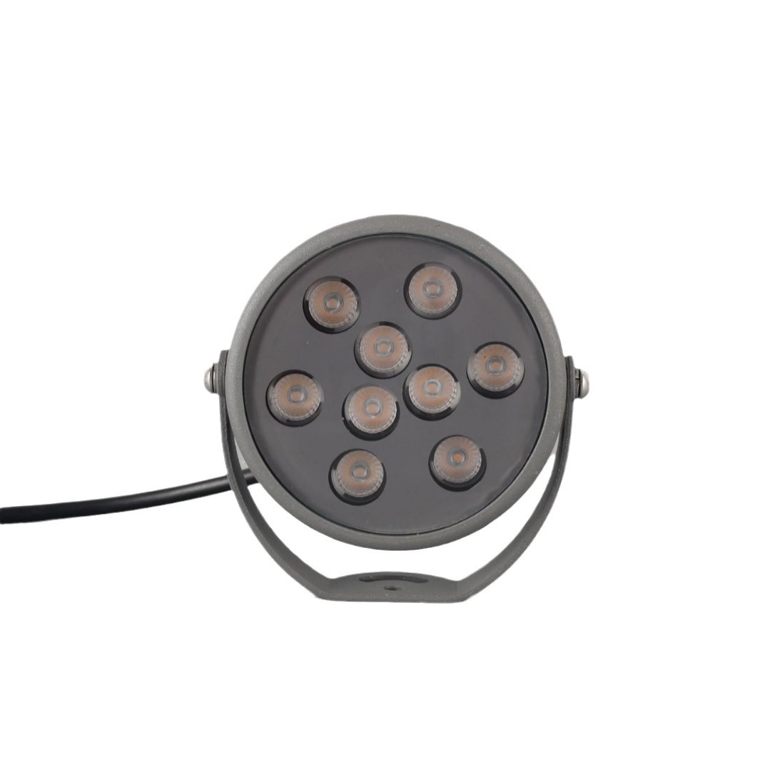 9wLED floodlights, outdoor constant-on tree lights, garden landscape, courtyard, lawn, rainproof, villa brightening Item Picture