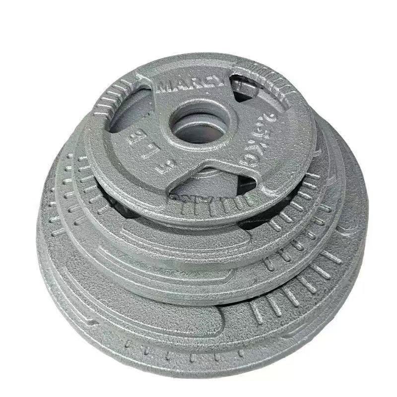 5cm大孔烤漆杠铃片详情1