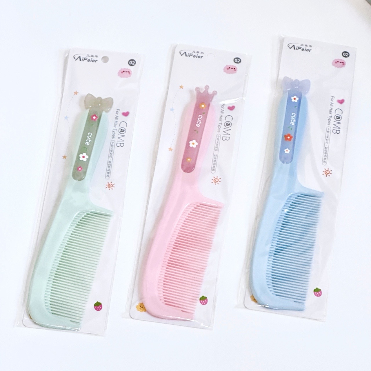 精美梳头梳子多种颜色可选CP605146067梳子镜子