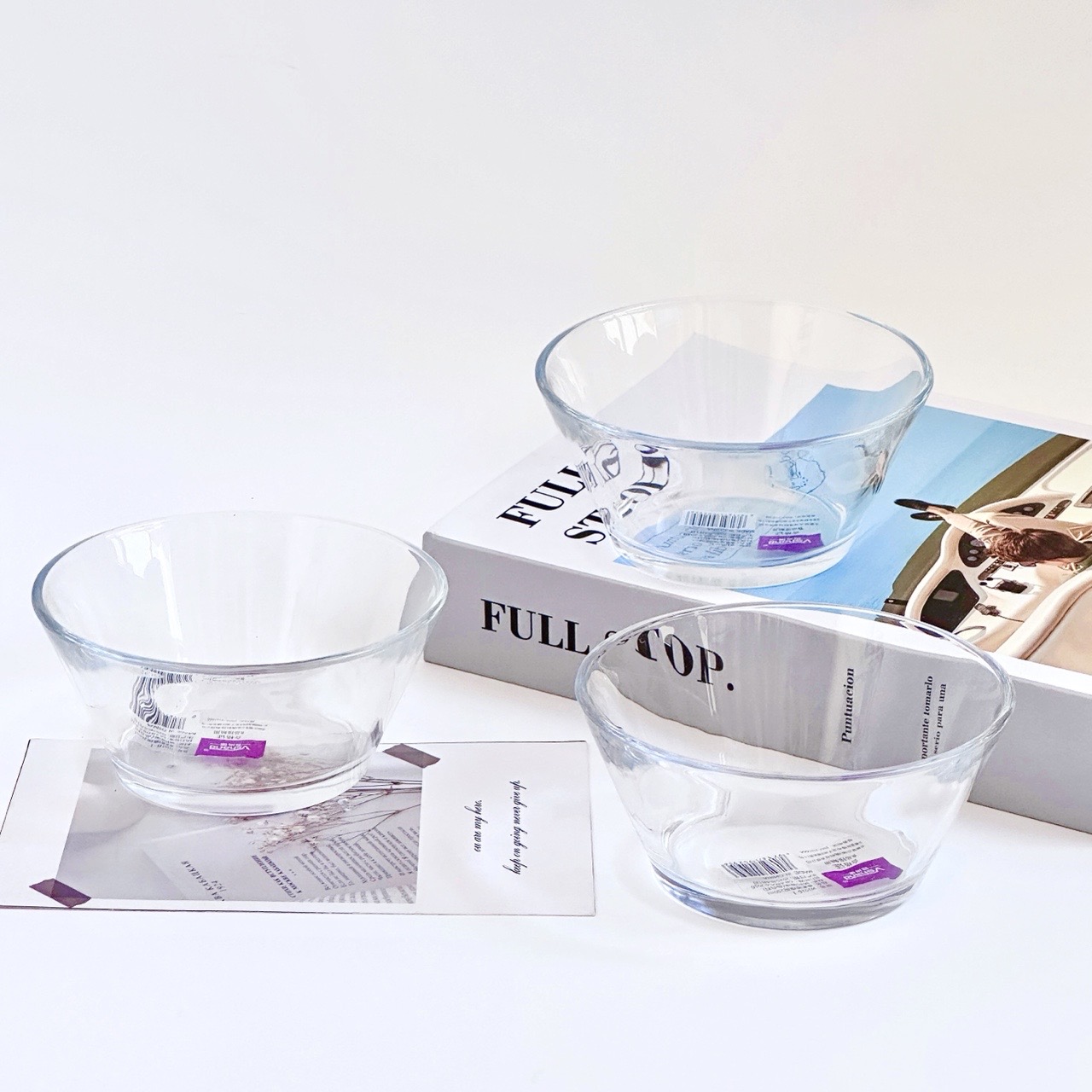 琉璃玻璃餐具套装厨房餐具沙拉碗生日礼物家用餐具沙拉碗玻璃碗日用百货250ml CP605145990