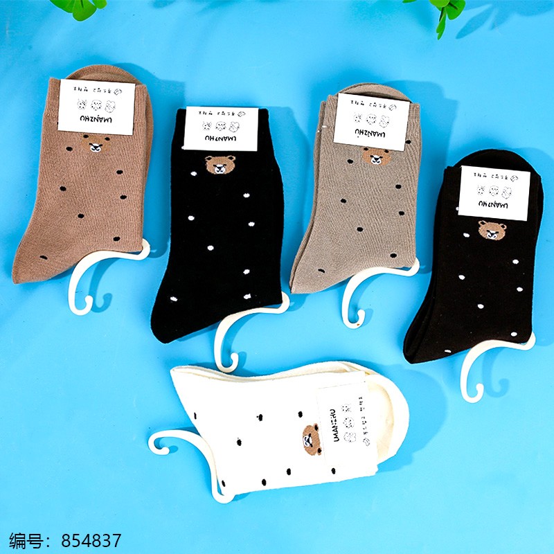 运动休闲棉袜春夏女男士长款潮流男女款舒适透气袜子CP605146147产品图