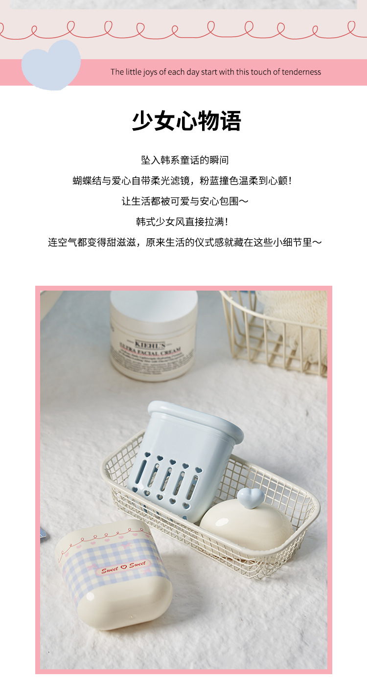 S137-1063 Portable mini soap box for travel, draining with lid, sealed soap box detail image 9
