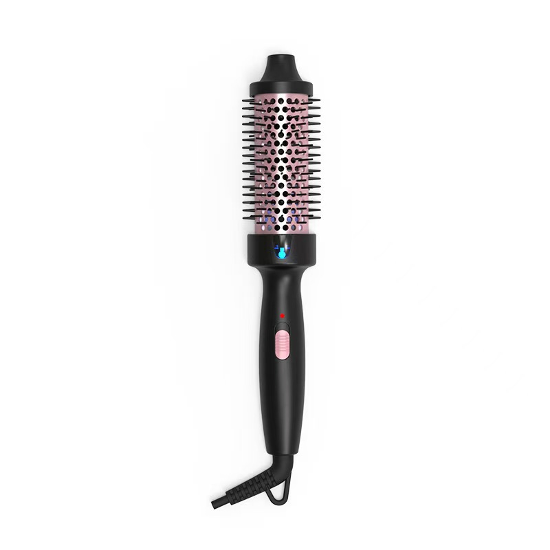 Export fluffy and curly hair comb, tube comb, electric curling comb, long and short hair styling, electric heating comb, fluffy perming hair, curly hair comb, inner curling