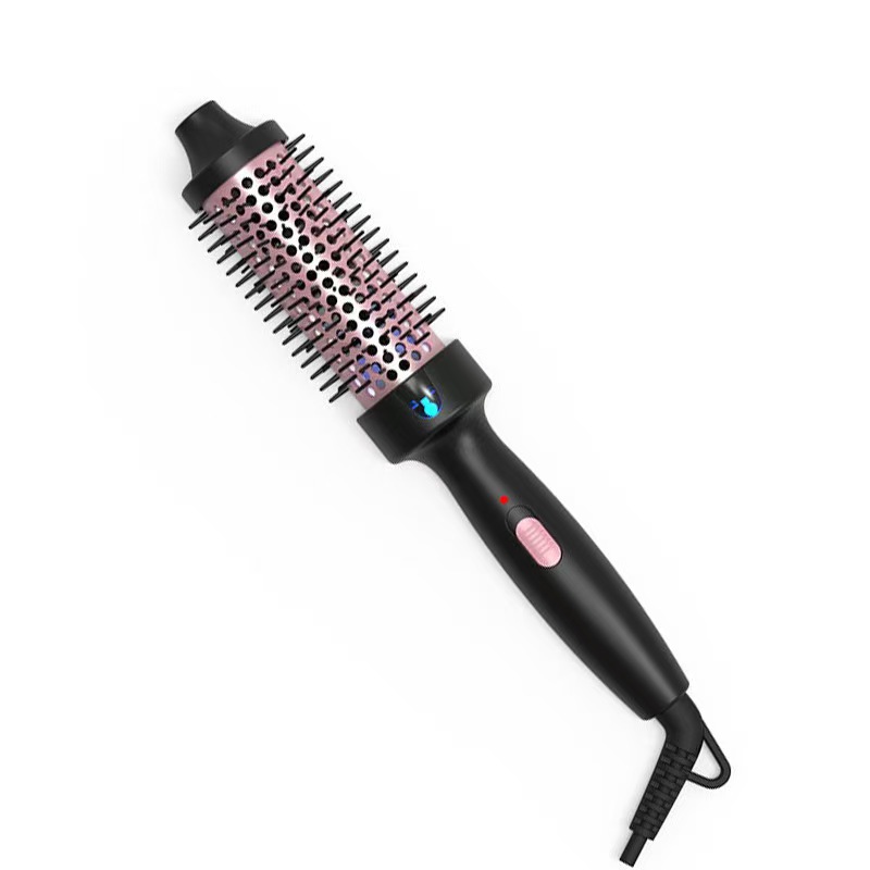 Export fluffy and curly hair comb, tube comb, electric curling comb, long and short hair styling, electric heating comb, fluffy perming hair, curly hair comb, inner curling details Picture