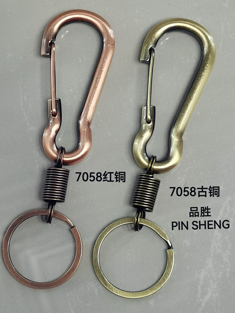 Key chain, key ring, spring buckle 7058, foreign trade, Middle East, South America, Africa, Europe, Russia, Dubai, Southeast Asia, India details Picture