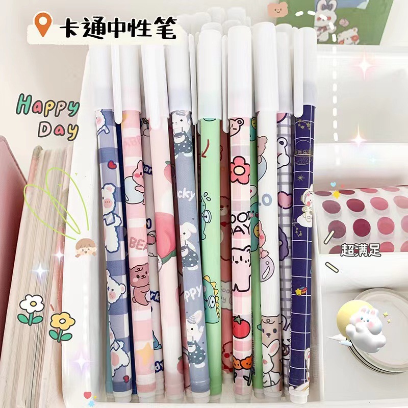 Cap erasable gel pen, high appearance level, student learning supplies, children's writing pen, wholesale in stock, notebook gel Application Scenario