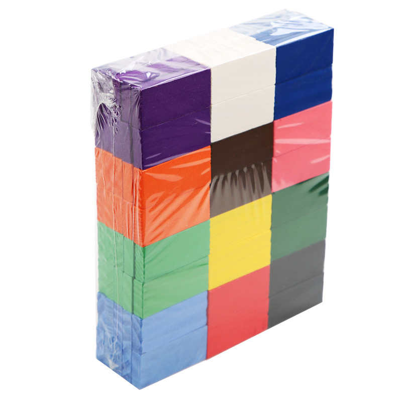 12-color 120-piece standard competition dominoes adult large children's early education wooden educational toys Item Picture