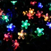 led cherry blossom string decorative lights, solar outdoor lights, courtyard garden decorative landscape lights, outdoor atmosphere lights details Picture
