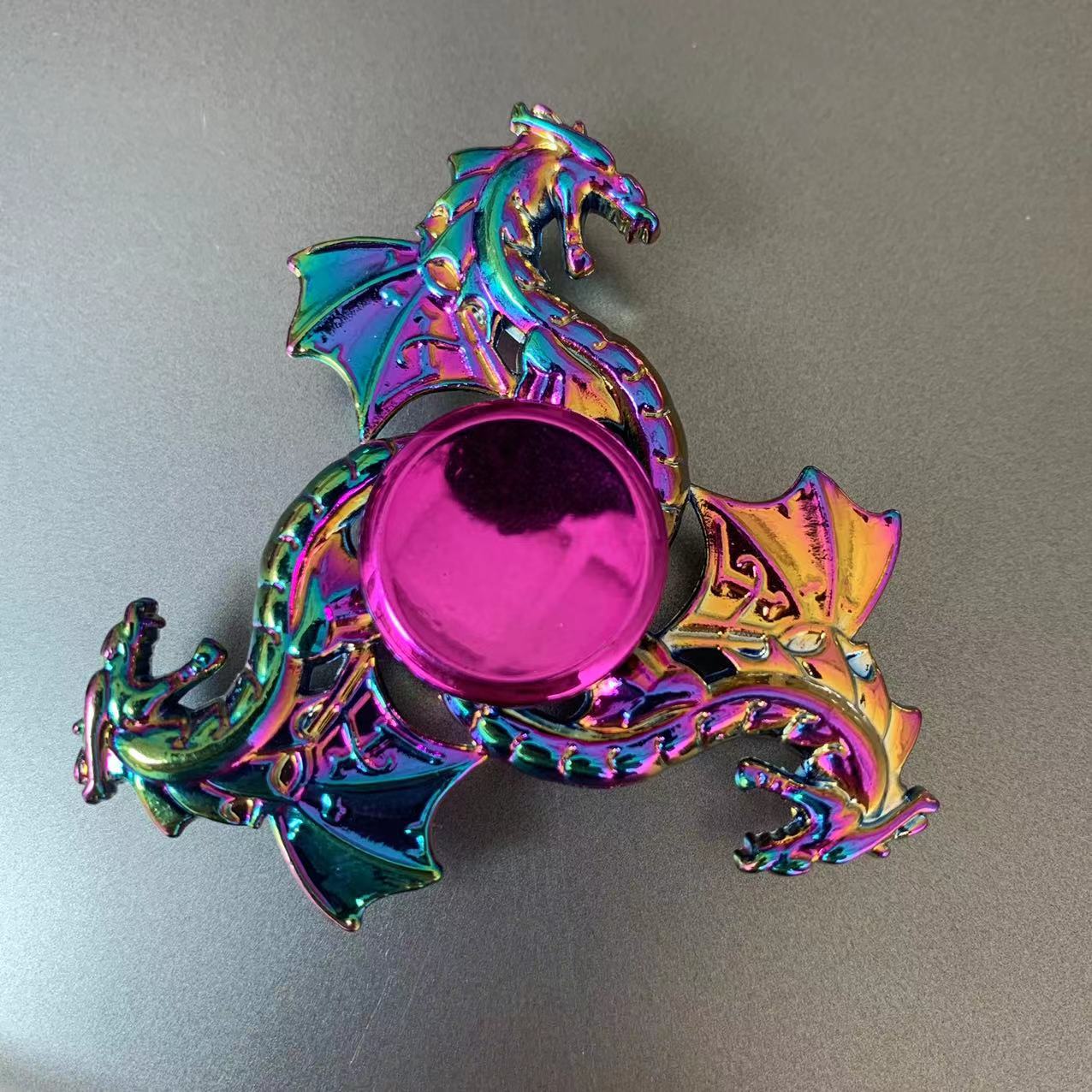 Factory wholesale alloy fidget spinners, colorful fidget spinners, stress-relieving fidget spinners, night market street stalls and small commodities Specification drawing