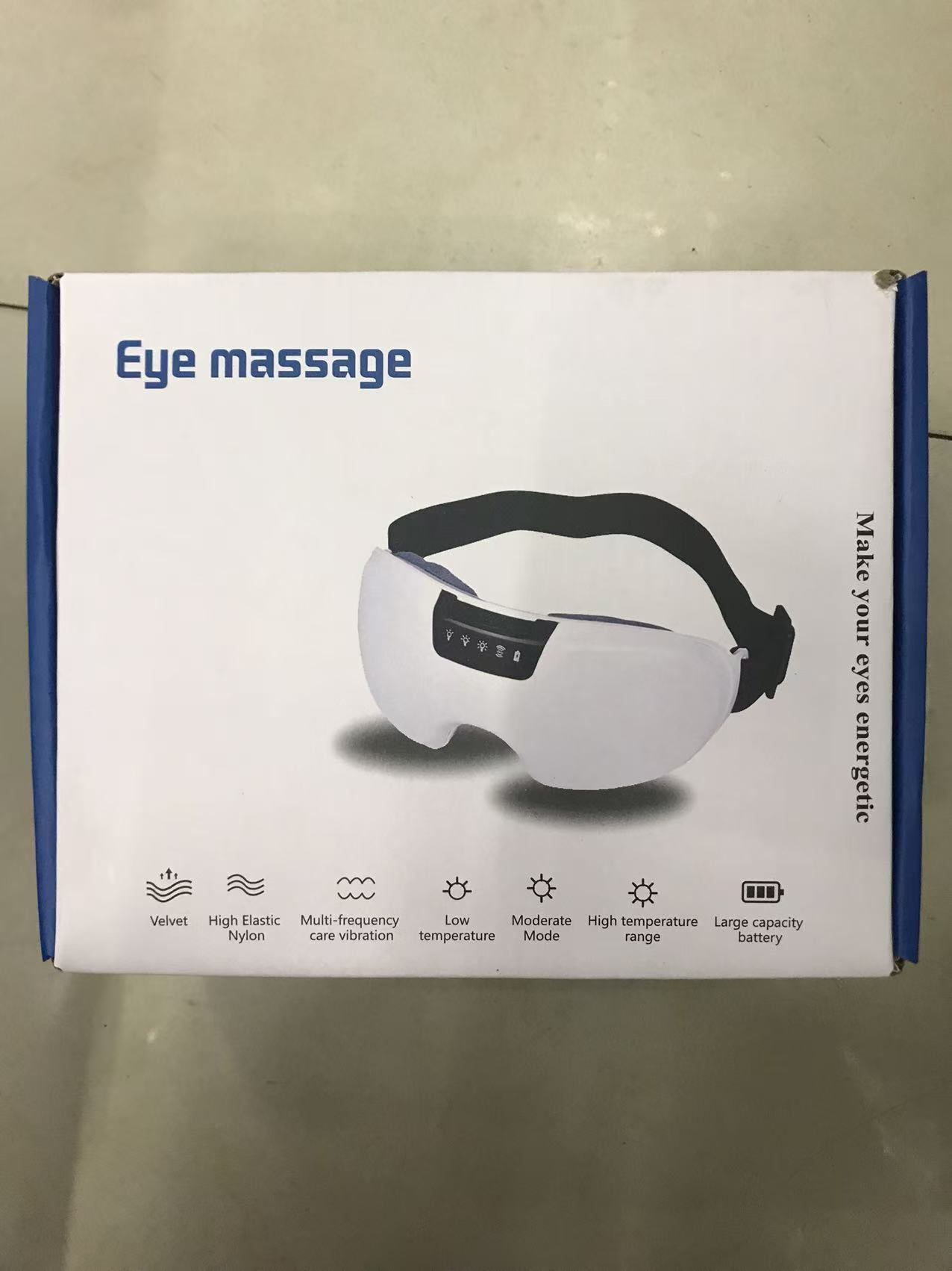 智能眼部按摩仪恒温热敷震动按摩护眼仪眼罩抗疲劳热敷按摩