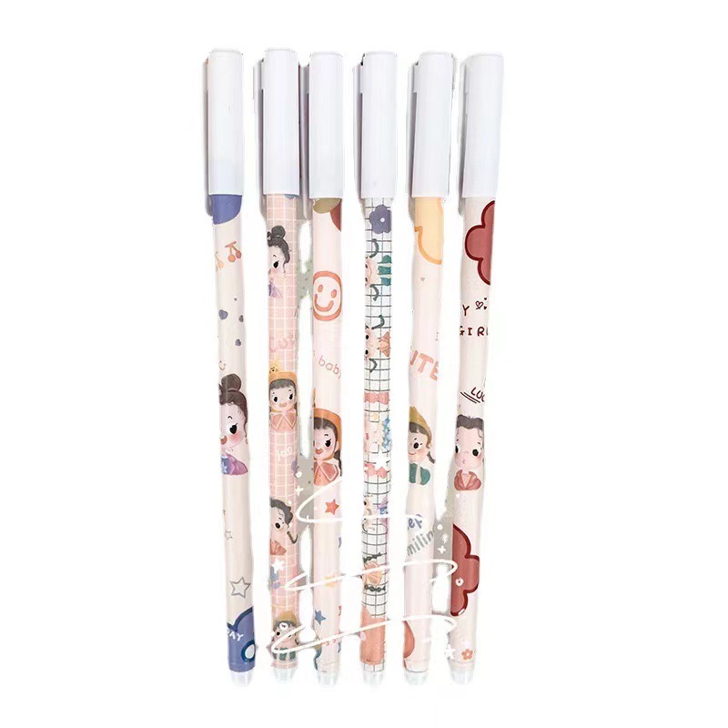 Cap erasable gel pen, high appearance level, student learning supplies, children's writing pen, wholesale in stock, notebook gel Item Picture