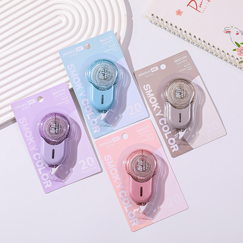MK-8043 20-meter high-quality correction tape PET transparent continuous tape correction tape, student-specific correction tape factory direct sales full figure