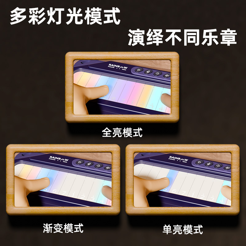 Children's electronic organ color screen touch introduction early education enlightenment toy for beginners learning piano, gift for girls aged 3-6 Application Scenario