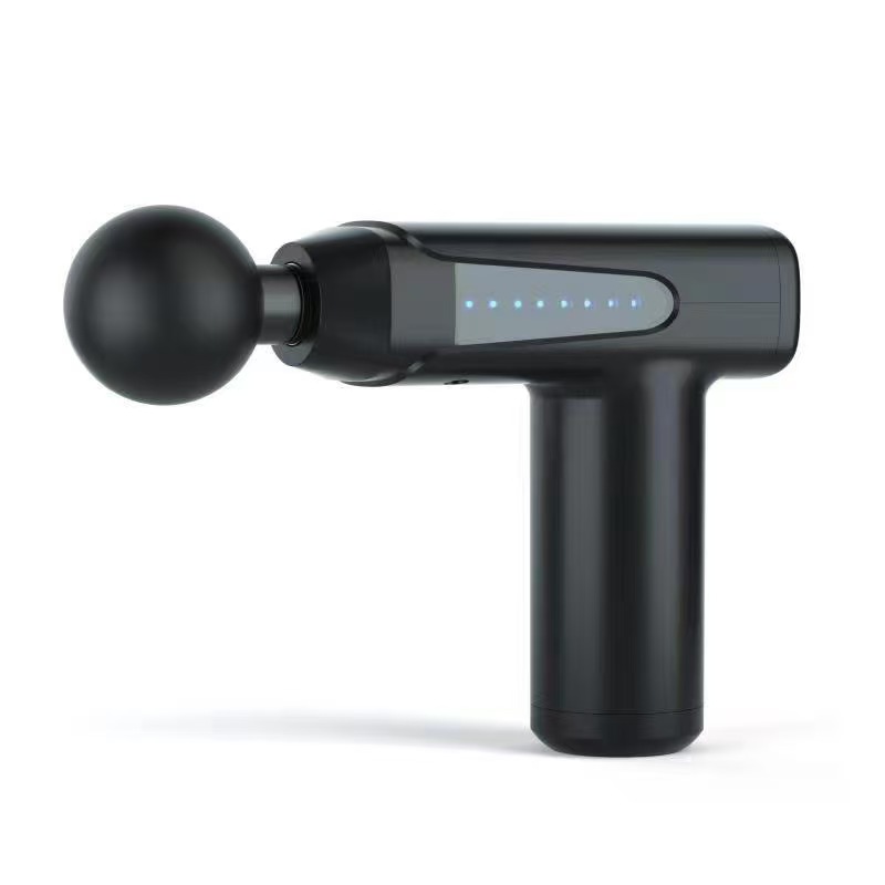 New mini fascia gun, LCD model, cross-border portable neck mask gun, muscle massager, electric massage gun wholesale Specification image