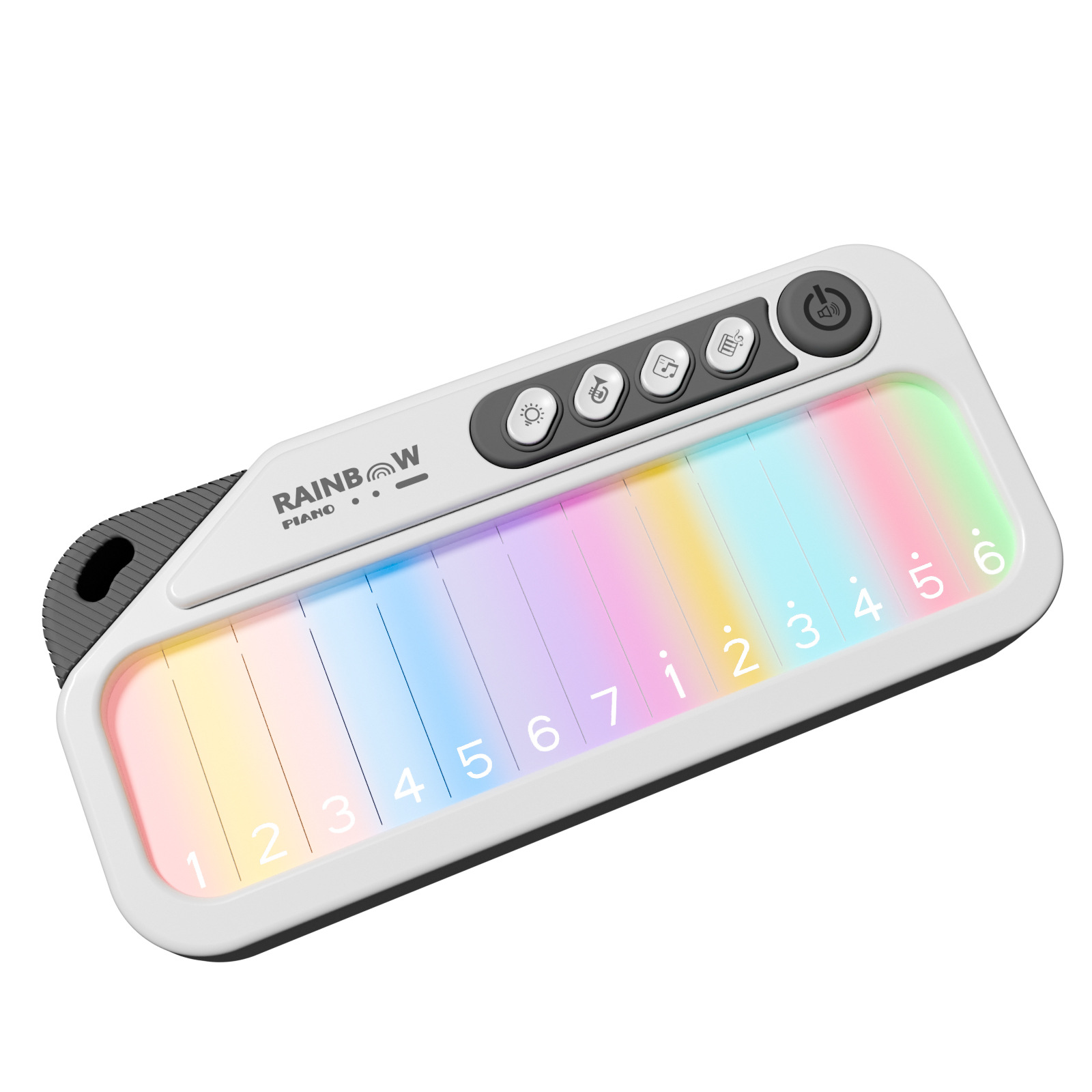 Children's electronic organ color screen touch introduction early education enlightenment toy for beginners learning piano, gift for girls aged 3-6 Item Picture