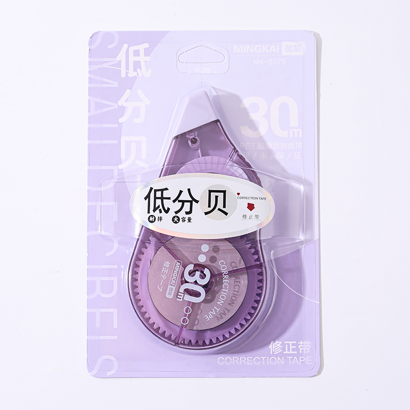 MK-8079 30-meter high-quality correction tape PET transparent continuous tape correction tape, student-specific correction tape factory direct sales Item Picture